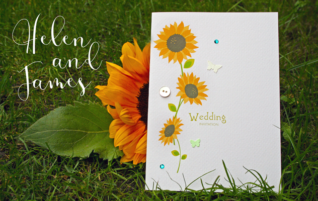 sunflower wedding invitations perfect for summer