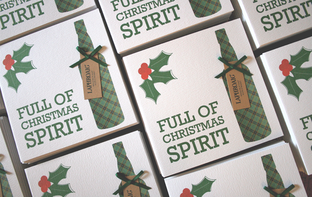 Laphroaig Distillery Christmas Cards